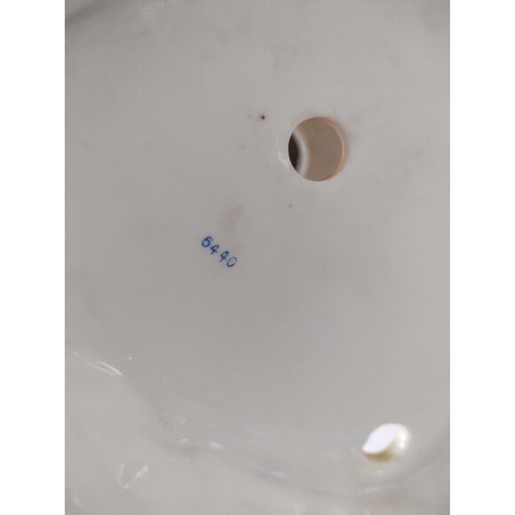 Vintage Arnart Figurine Ceramic Victorian 14" Tall Couple seated near Palm Trees - Picture 11 of 16